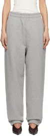 Entire Studios Gray Standard Sweatpants In Gray