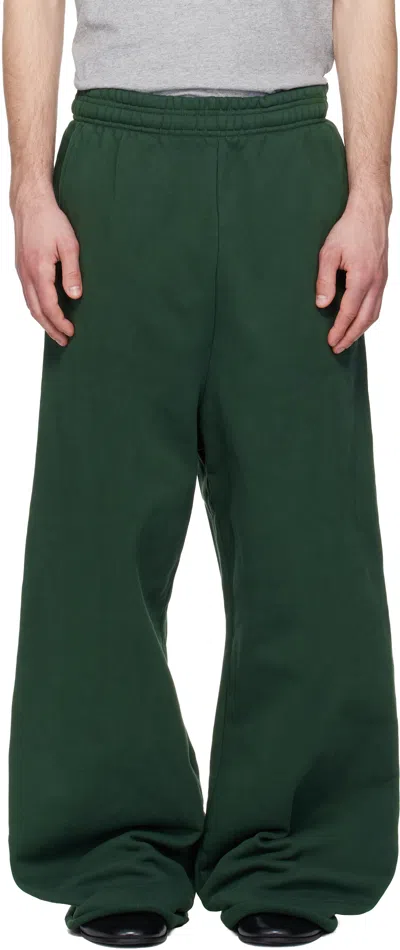 Entire Studios Green Full Sweatpants