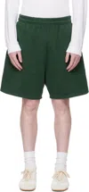 Entire Studios Standard Sweatshort College Green In Green