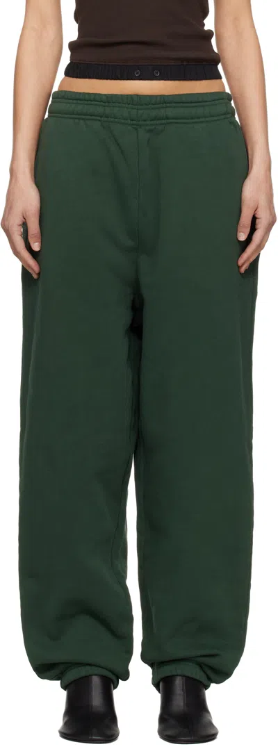 Entire Studios Green Standard Sweatpants