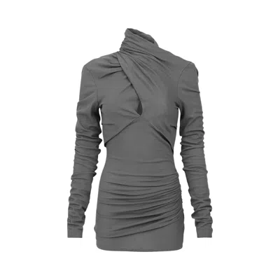 Pre-owned Entire Studios Gres Top 'deep Grey' | Men's Size M In Gray