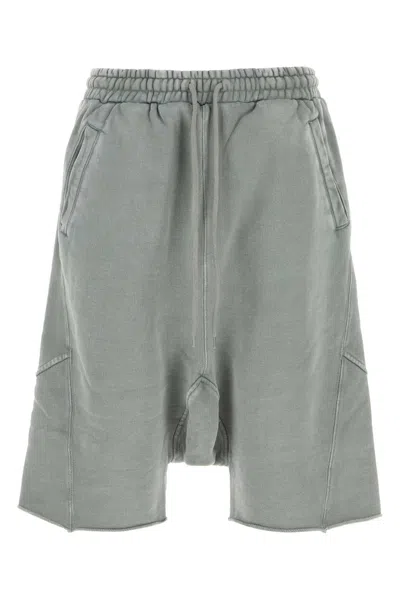 Entire Studios Grey Cotton Bermuda Shorts
