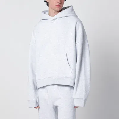 Entire Studios Hooded Sweater Kangaroo Pocket Long Sleeves In Gray