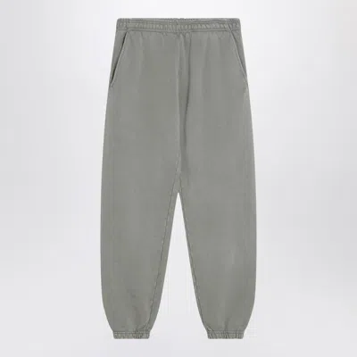 ENTIRE STUDIOS GREY JOGGING TROUSERS IN COTTON