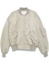 Entire Studios Broad Bomber Jacket In Gr - Grey