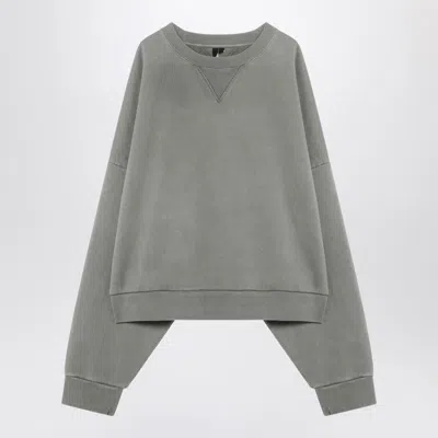 Entire Studios Grey Sweatshirt In Cotton