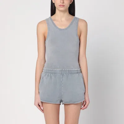 ENTIRE STUDIOS GREY TANK TOP IN COTTON