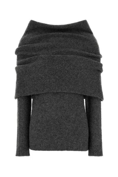 ENTIRE STUDIOS ENTIRE STUDIOS GREY WOOL BLEND SWEATER