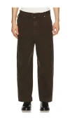 Entire Studios Gully Belt Trousers In Brown