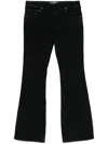 Entire Studios Mid-rise Flared Jeans In Grau