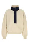 Entire Studios System Half-zip Fleece Sweatshirt In Multi
