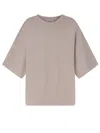 Entire Studios Heavy Boxy Tee In Brown