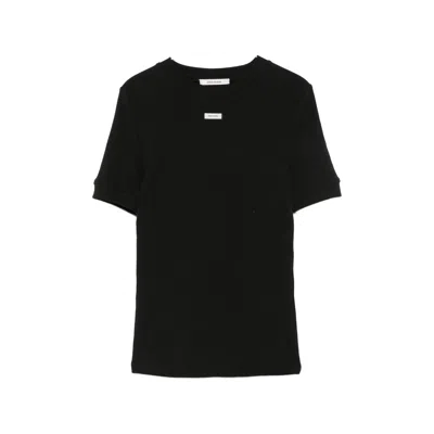 Entire Studios Heavy Cotton Jersey T-shirt In Black