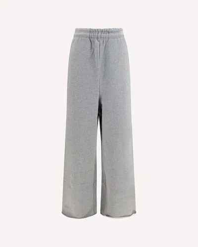 Entire Studios Heavyweight Cotton Fleece Joggers In Gray