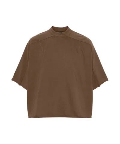 Entire Studios Heavy Dart Organic-cotton T-shirt In Dark Brown