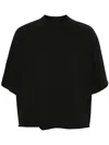 Entire Studios Boxy Silhouette Cotton T-shirt In Black