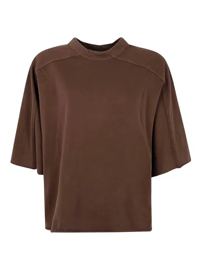 Entire Studios Heavy Dart Tee In Brown