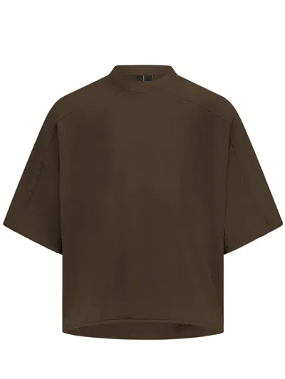 Entire Studios Heavy Dart Tee In Brown