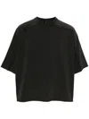 Entire Studios Boxy Silhouette Cotton T-shirt In Black