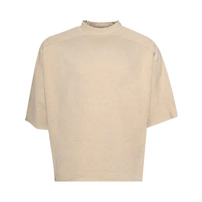 Pre-owned Entire Studios Heavy Dart Tee 'taupe' | Tan | Men's Size M In Brown