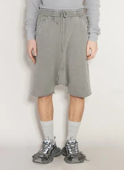 Entire Studios Heavy Drop Bermuda Shorts In Grey