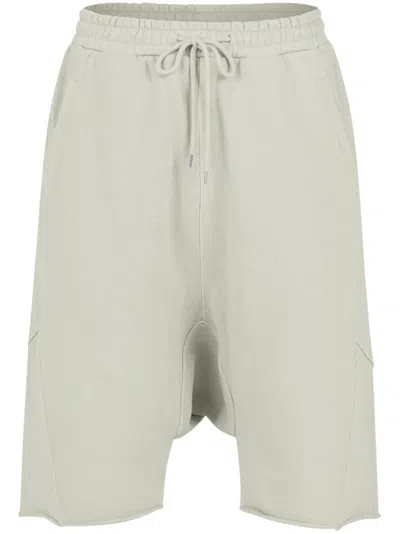 Entire Studios Heavy Drop-crotch Shorts In White