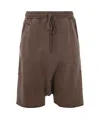 Entire Studios Heavy Drop Short Clothing In Brown
