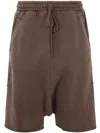 Entire Studios Heavy Drop Short Clothing In Brown
