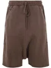 Entire Studios Heavy Drop Short Clothing In Brown