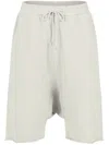 Entire Studios Heavy Drop-crotch Shorts In White