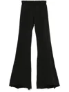 Entire Studios Heavy Flare Soot Clothing In Black
