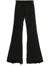 Entire Studios Heavy Flare Soot Clothing In Black