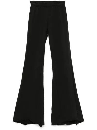 Entire Studios Heavy Flare Soot Clothing In Black