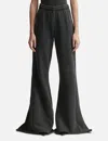 Entire Studios Heavy Flare Sweatpants In Black