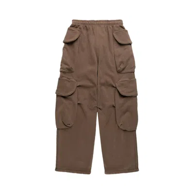 Pre-owned Entire Studios Heavy Gocar Pants 'brunette' | Brown | Men's Size Xl
