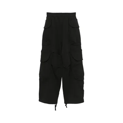 Pre-owned Entire Studios Heavy Gocar Track Pants 'soot' | Black | Men's Size M