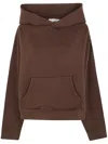 Entire Studios Brown Hooded Sweatshirt In Brown