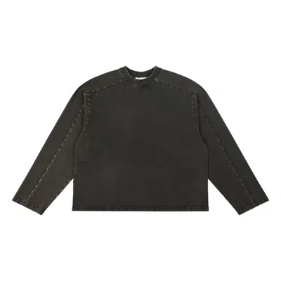 Pre-owned Entire Studios Heavy Long-sleeve 'washed Black' | Men's Size Xxl