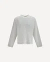 Entire Studios Shoulder-insert Long-sleeve T-shirt In White