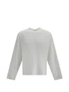 Entire Studios Shoulder-insert Long-sleeve T-shirt In White