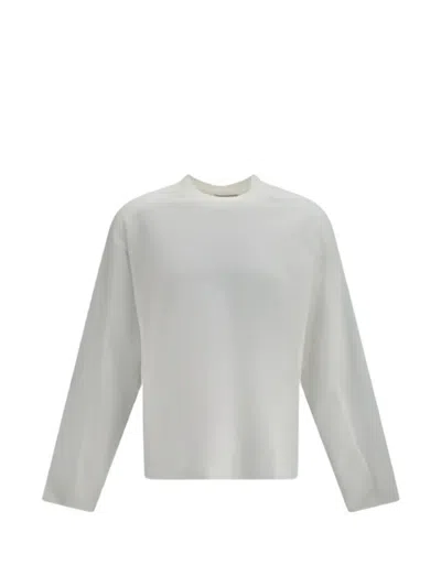 Entire Studios Shoulder-insert Long-sleeve T-shirt In White