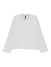 Entire Studios Heavy Ls T-shirt Silver Clothing In Gray