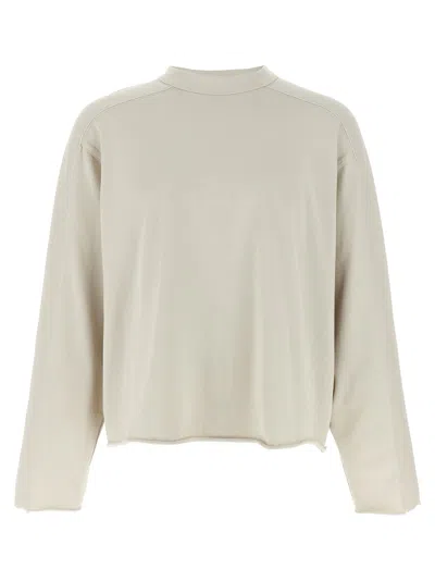 Entire Studios Chalk Cotton Oversize T-shirt In White