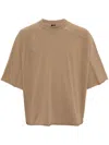 Entire Studios Heavy Crew Neck T-shirt In Brown