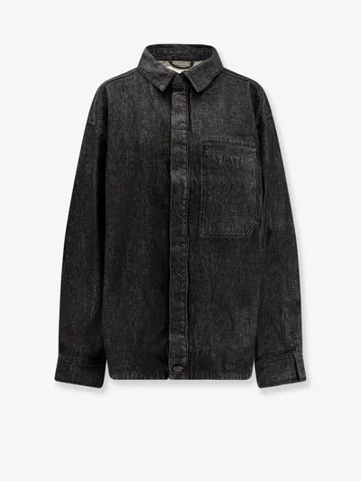 Entire Studios Herculean Black Denim Shirt/jacket