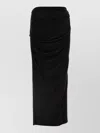Entire Studios High Waist Drape Detail Maxi Skirt In Multi