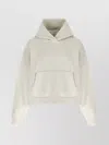 Entire Studios Hooded Cotton Sweater With Dropped Shoulders