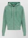 Entire Studios Zip And Hoodie In Green