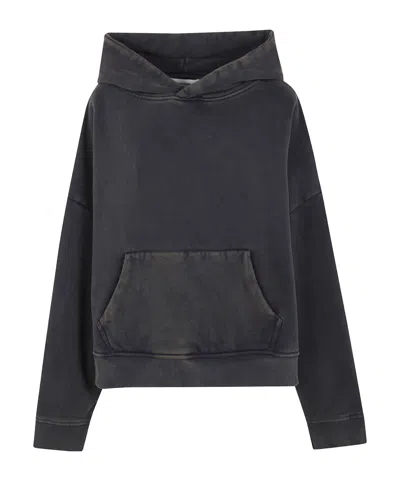 Entire Studios Hooded Sweater In Blue