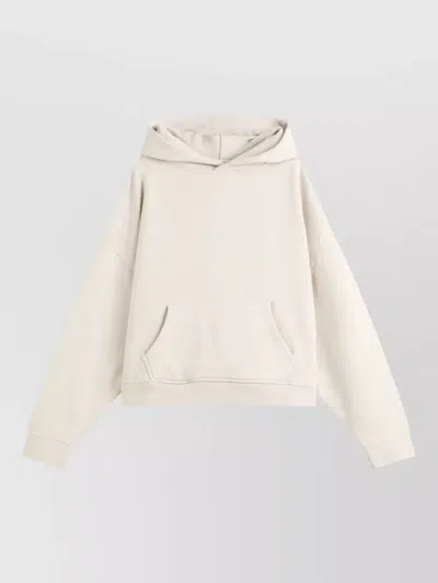 Entire Studios Hooded Sweatshirt Featuring Kangaroo Pocket In White